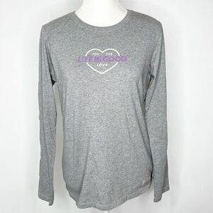 Feel The Good - Life is Good long sleeve t-shirt - size medium